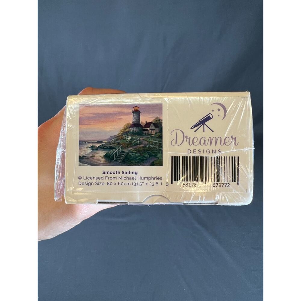 Dreamer DESIGNS Diamond Art Kit “Smooth Sailing" 31.5"/23.6” New Sealed